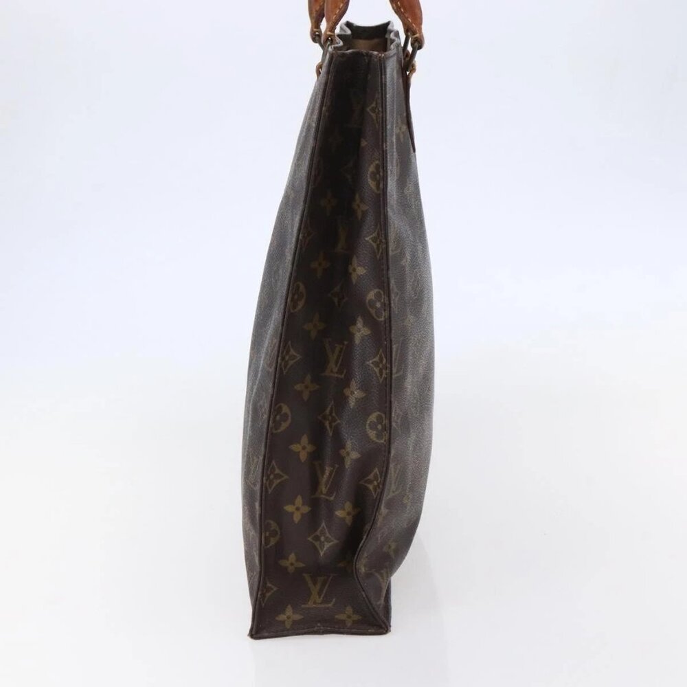 LOUIS VUITTON Monogram Sac Plat Hand Bag M51140 LV Auth bs30140 - Picture 6 of 16